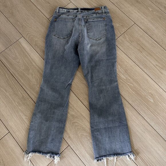Judy Blue High Waist Double Button Bootcut Denim Jeans 88140 Size 16W - Picture 7 of 9